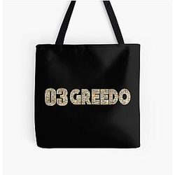 03 GREEDO - Iced Out All Over Print Tote Bag