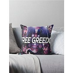 Free 03 Greedo Throw Pillow