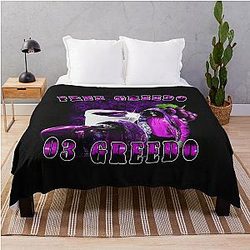 03 GREEDO FREE GREEDO  Throw Blanket
