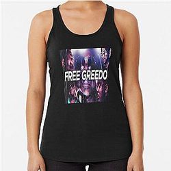 Free 03 Greedo Racerback Tank Top