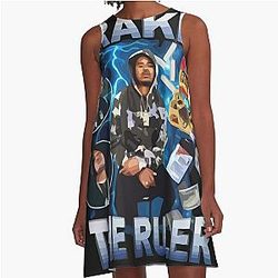 03 greedo Essential T-Sh A-Line Dress