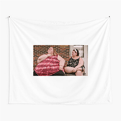 1000-lb Sisters Their Story Touches Hearts Everywhere Style 1000-lb Sisters Tapestries