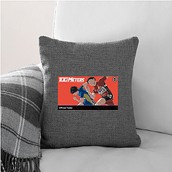 Athletic Comeback 100 Meters Pillows Cover