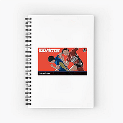 Athletic Comeback 100 Meters Notebook