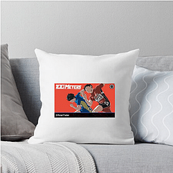 Athletic Comeback 100 Meters Pillows Cover