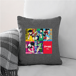 Athletic Goal 100 Meters Pillows Cover