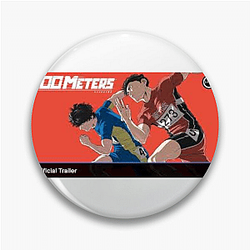 Athletic Comeback 100 Meters Pins