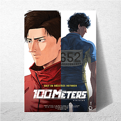 True Triumph 100 Meters Posters