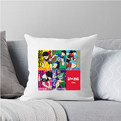 Athletic Goal 100 Meters Pillows Cover