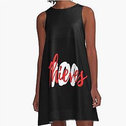 100 Thieves  A-Line Dress