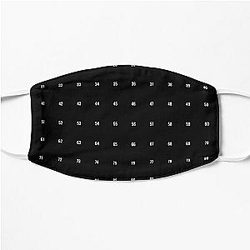 100 Thieves One Hundred number collection Flat Mask