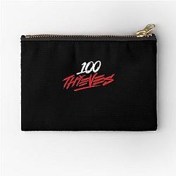 Thieves Merch 100 Thieves Logo Zipper Pouch