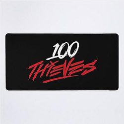 100 thieves merch logo Desk Mat