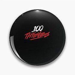 Thieves Merch 100 Thieves Logo Pin