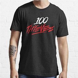 Thieves Merch 100 Thieves Logo Essential T-Shirt