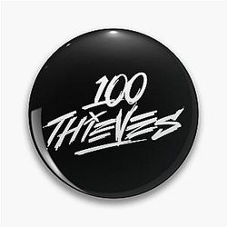 100 Thieves Logo Pin