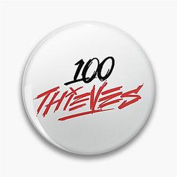 100 Thieves Logo Pin