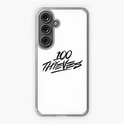 100 Thieves black Samsung Galaxy Soft Case