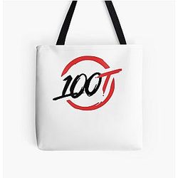 100 Thieves All Over Print Tote Bag