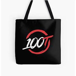 100 Thieves All Over Print Tote Bag