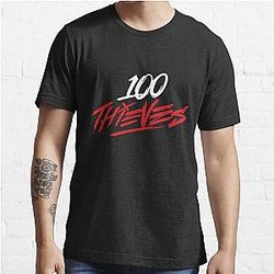 100 thieves merch logo Essential T-Shirt