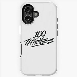 100 Thieves black iPhone Tough Case