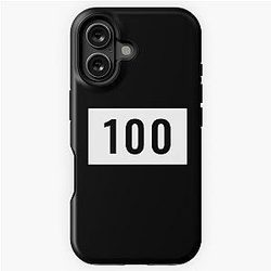 100 Thieves One Hundred number gaming iPhone Tough Case