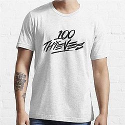 100 Thieves 2 49 Simple Essential T-Shirt