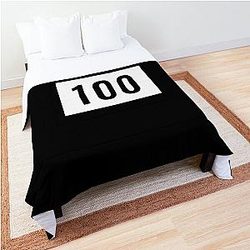 100 Thieves One Hundred number gaming Comforter