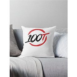 100 Thieves Throw Pillow