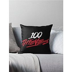 100 Thieves Throw Pillow
