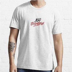 100 Thieves Logo Essential T-Shirt