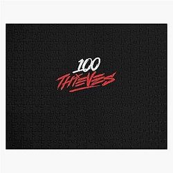 Thieves Merch 100 Thieves Logo Jigsaw Puzzle