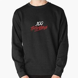 Thieves Merch 100 Thieves Logo Pullover Sweatshirt