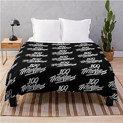 100 Thieves Throw Blanket