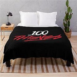 100 Thieves Throw Blanket