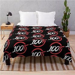 100 Thieves Throw Blanket