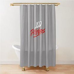 Thieves Merch 100 Thieves Logo Shower Curtain