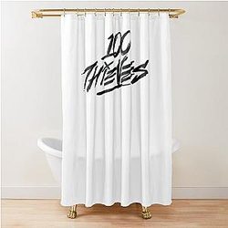 100 Thieves 2 49 Simple Shower Curtain