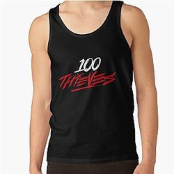 100 thieves merch logo Tank Top