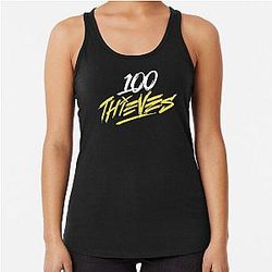 100 Thieves Racerback Tank Top