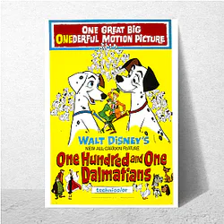 One Hundred and One Dalmatians The Best Disney Movie One Hundred And One Dalmatians Posters