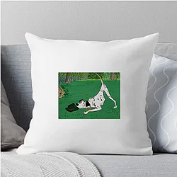 One Hundred and One Dalmatians No Limits Just Dogs One Hundred And One Dalmatians Pillows Cover