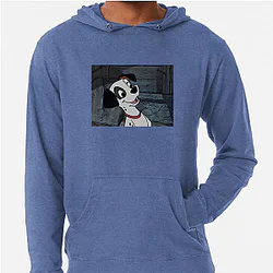 One Hundred and One Dalmatians Unforgettable Characters One Hundred And One Dalmatians Hoodies
