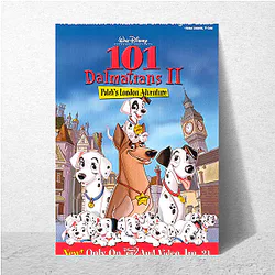 One Hundred and One Dalmatians A True Masterpiece One Hundred And One Dalmatians Posters