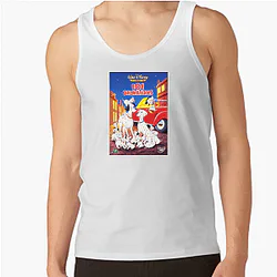 One Hundred and One Dalmatians The Queen of Villains One Hundred And One Dalmatians Tank Tops
