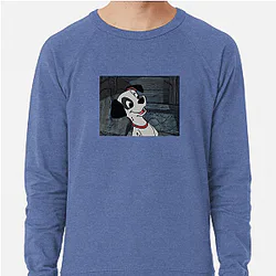 One Hundred and One Dalmatians Unforgettable Characters One Hundred And One Dalmatians Sweatshirts