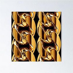 2 Chainz Gold Poster