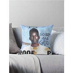 2 Chainz So Help Me God Album Cover Throw Pillow