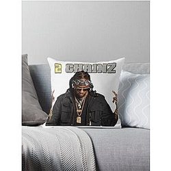 Rapper Chainz Throw Pillow